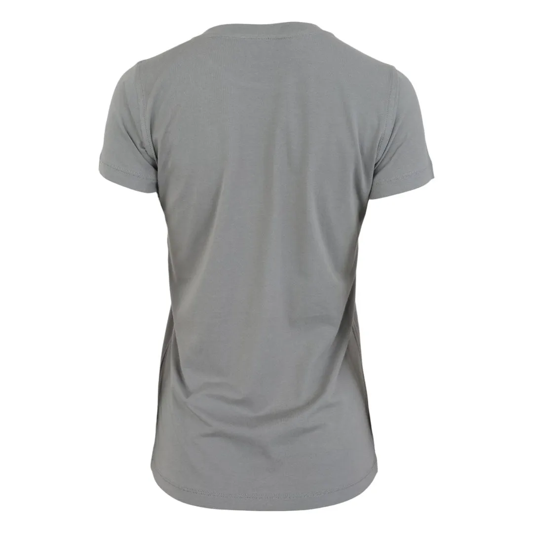 Dapplebay Spooky Season Tee T-shirt dames grijs XS katoen
