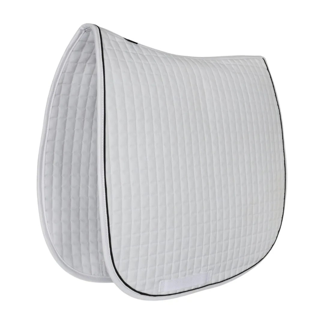 TuffRider Quilted Dressage Square dekje White/Black