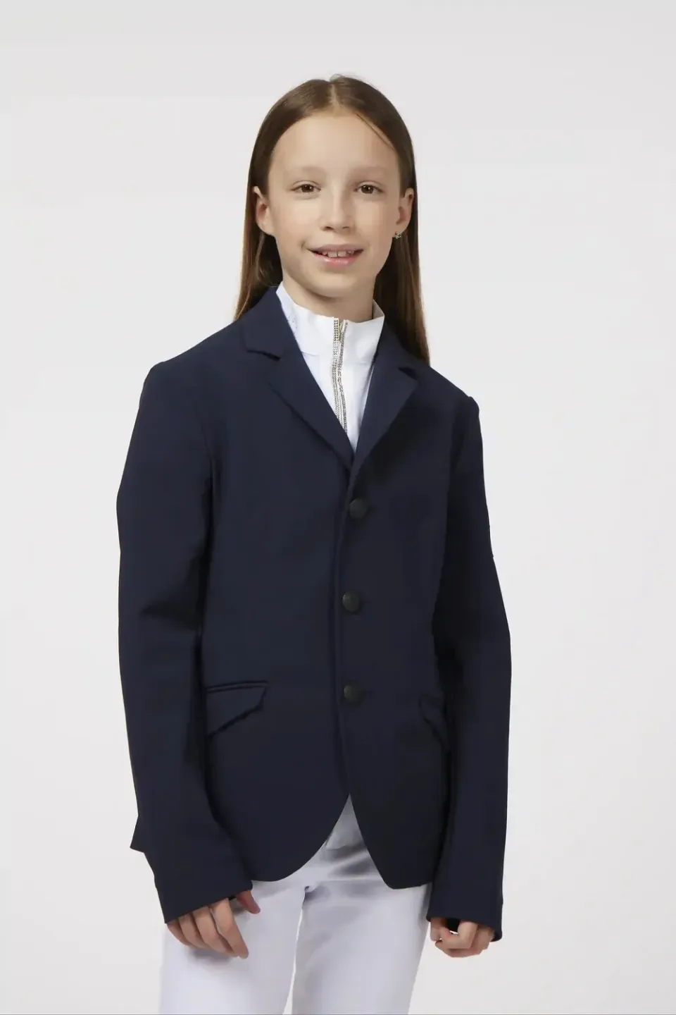 Vestrum Parma meisjes wedstrijdjasje TK blue navy/black