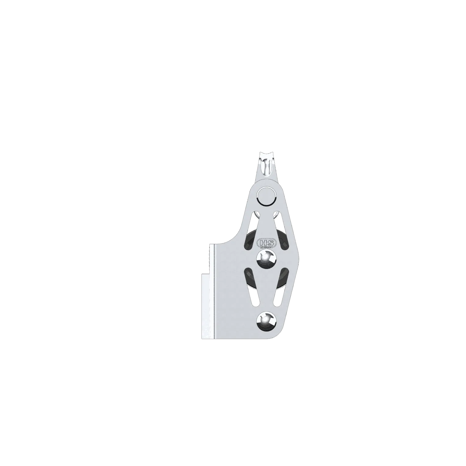 Herm Sprenger V-Klemmenblok Gleitlager 6 mm blok 2 rollen