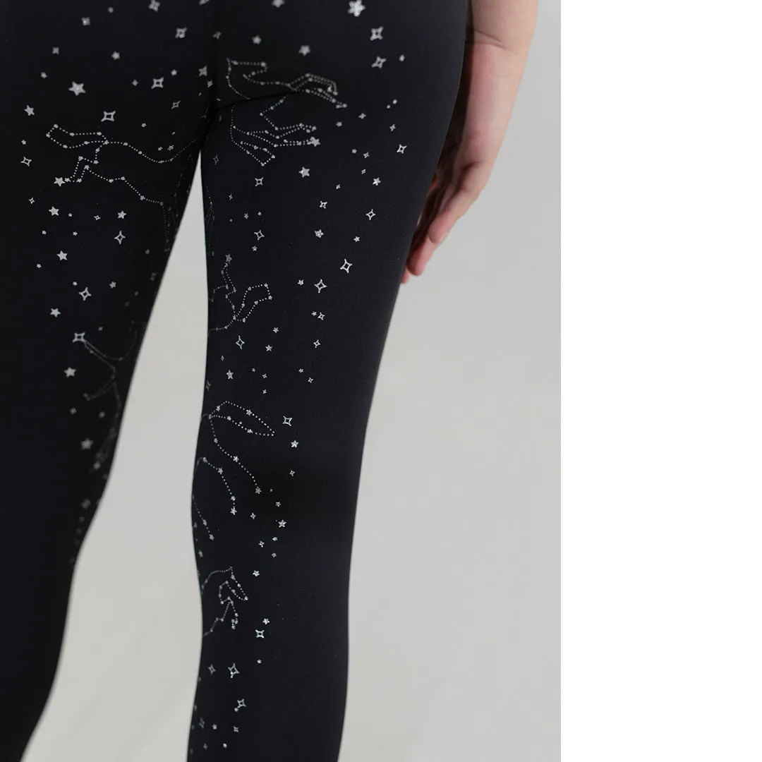 Dapplebay Constellation kinder rijtights zwart full seat