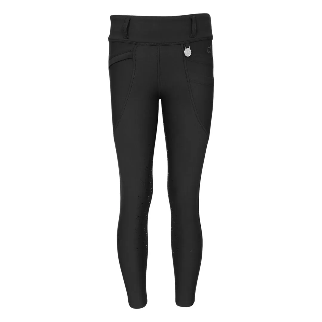 Dapplebay Essential winter rijtights kind navy full seat