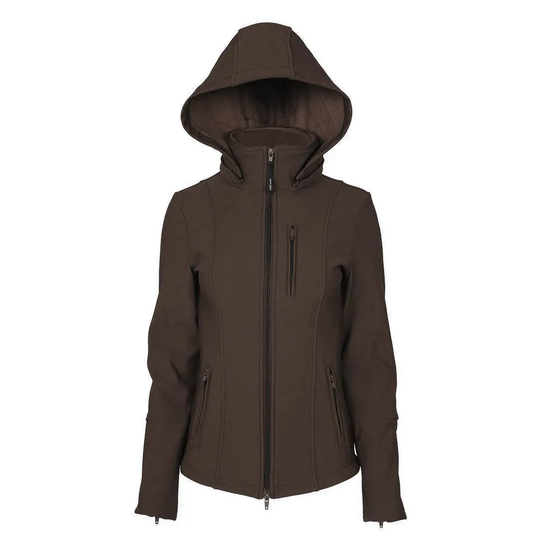 Dapplebay Everyday jas chocolate softshell gevoerd