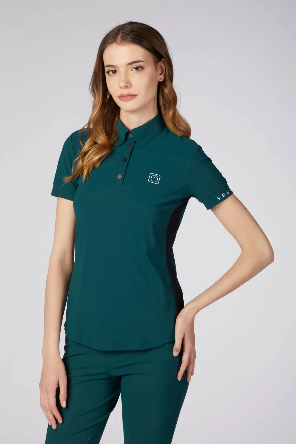 Vestrum Merida polo dames training mesh knoopsluiting