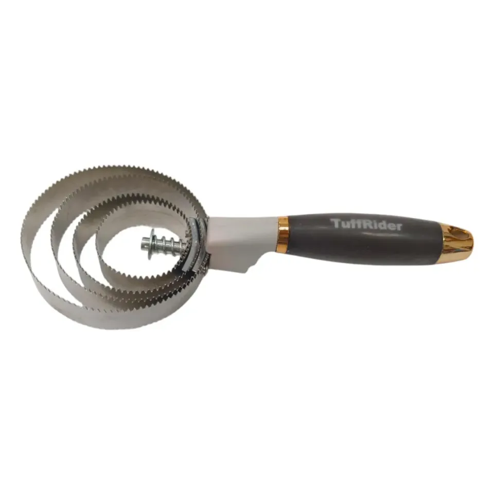 TuffRider Metal Curry roskam metaal bruin