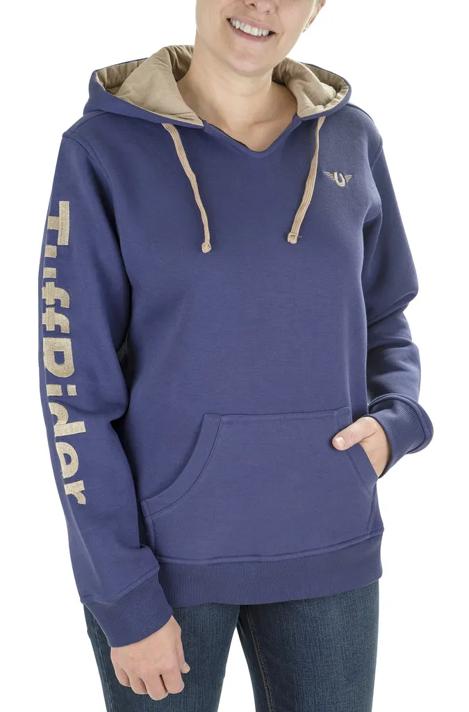 TuffRider Sport hoodie charcoal kangaroo zak katoenmix