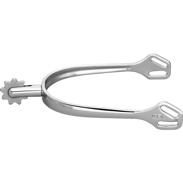 Herm Sprenger ULTRA fit sporen 30 mm afgerond RVS
