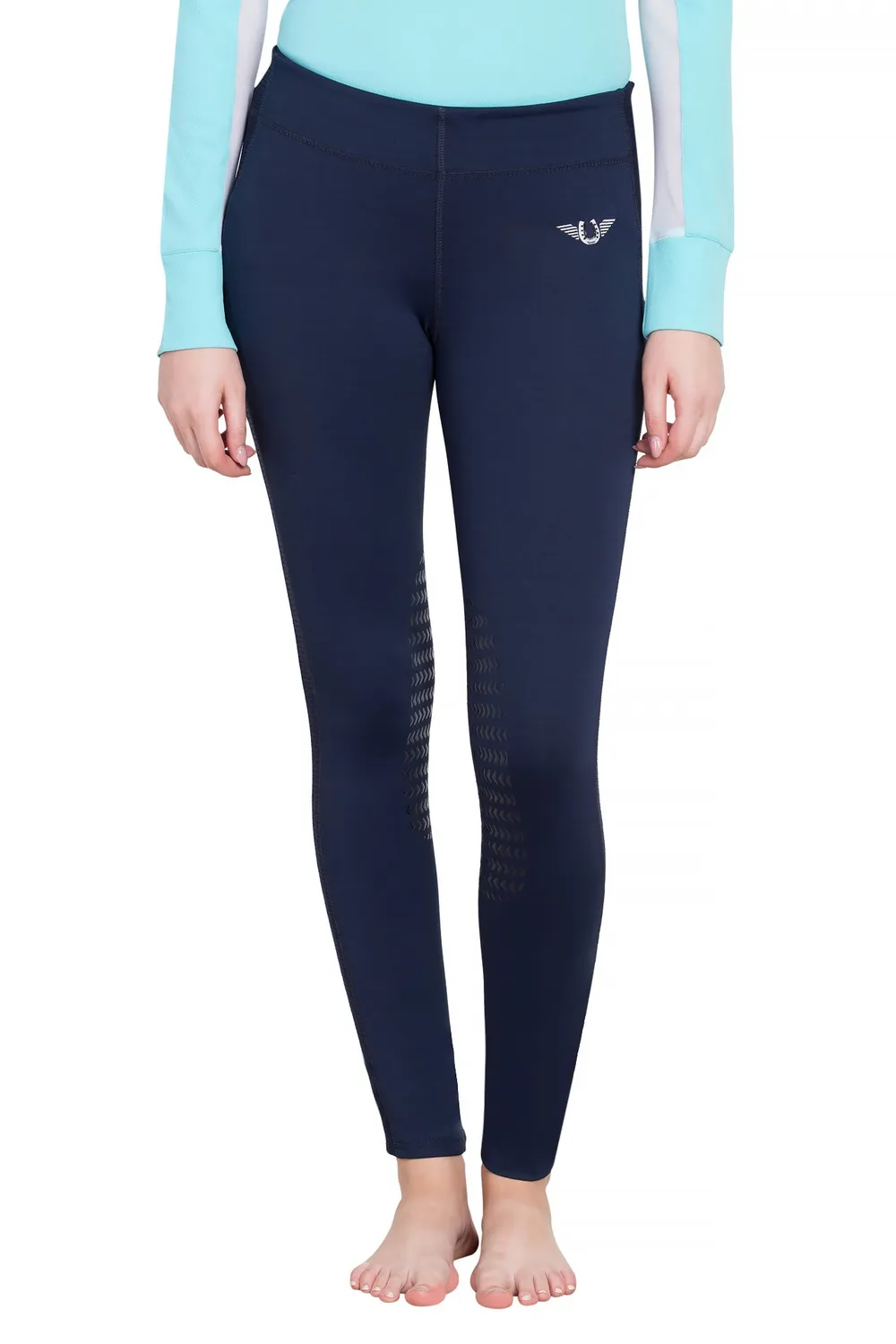 TuffRider Ventilated rijlegging dames navy ventilerend