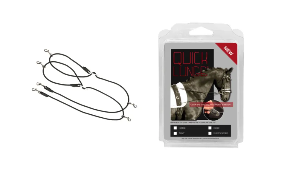 Quick Knot Quick Lunge Longeerhulp Horse Cord elastisch verstelbaar
