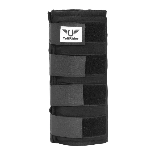 TuffRider Ice Boots koelgamaschen zwart paar fleece