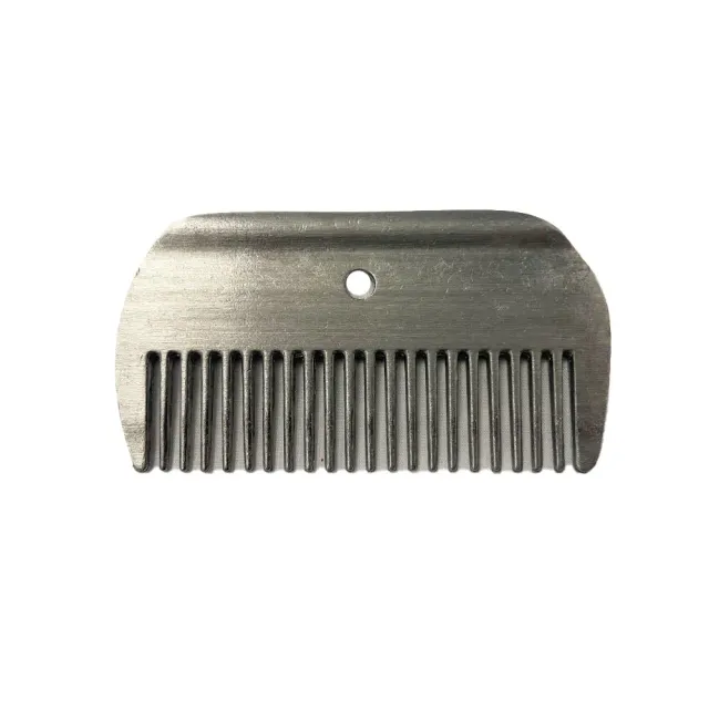 TuffRider aluminium manenkam Zilver 4 1/8 uitdunnen