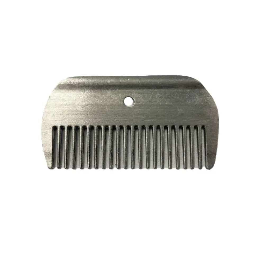TuffRider aluminium manenkam Zilver 4 1/8 uitdunnen