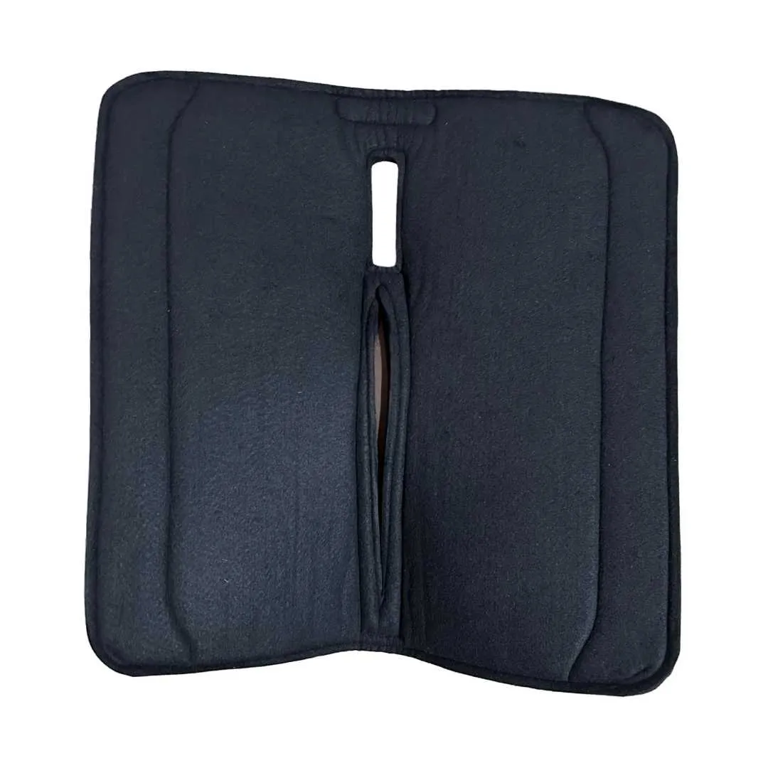 TuffRider Runic westerndek zwart 32x32 vilt 1 inch