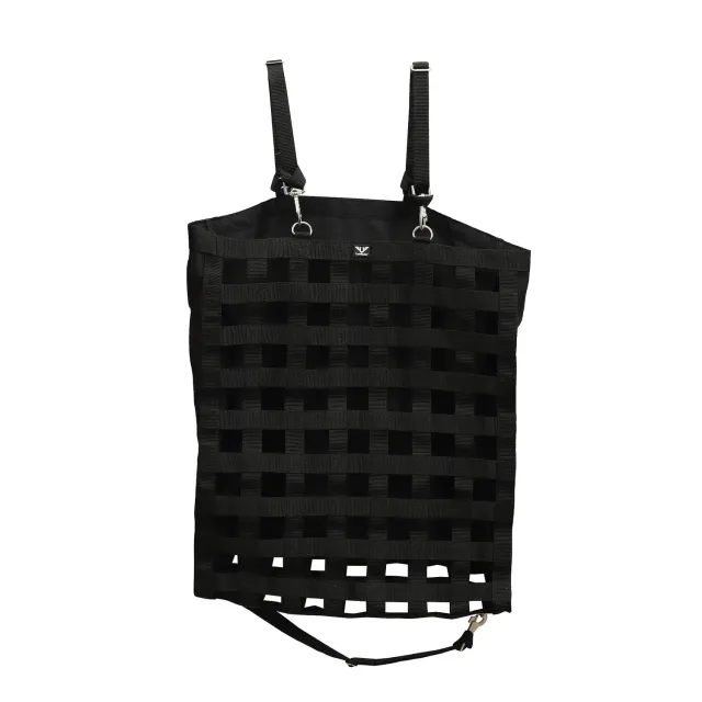 TuffRider Supreme Slow Feeder hooizak zwart STD mazen