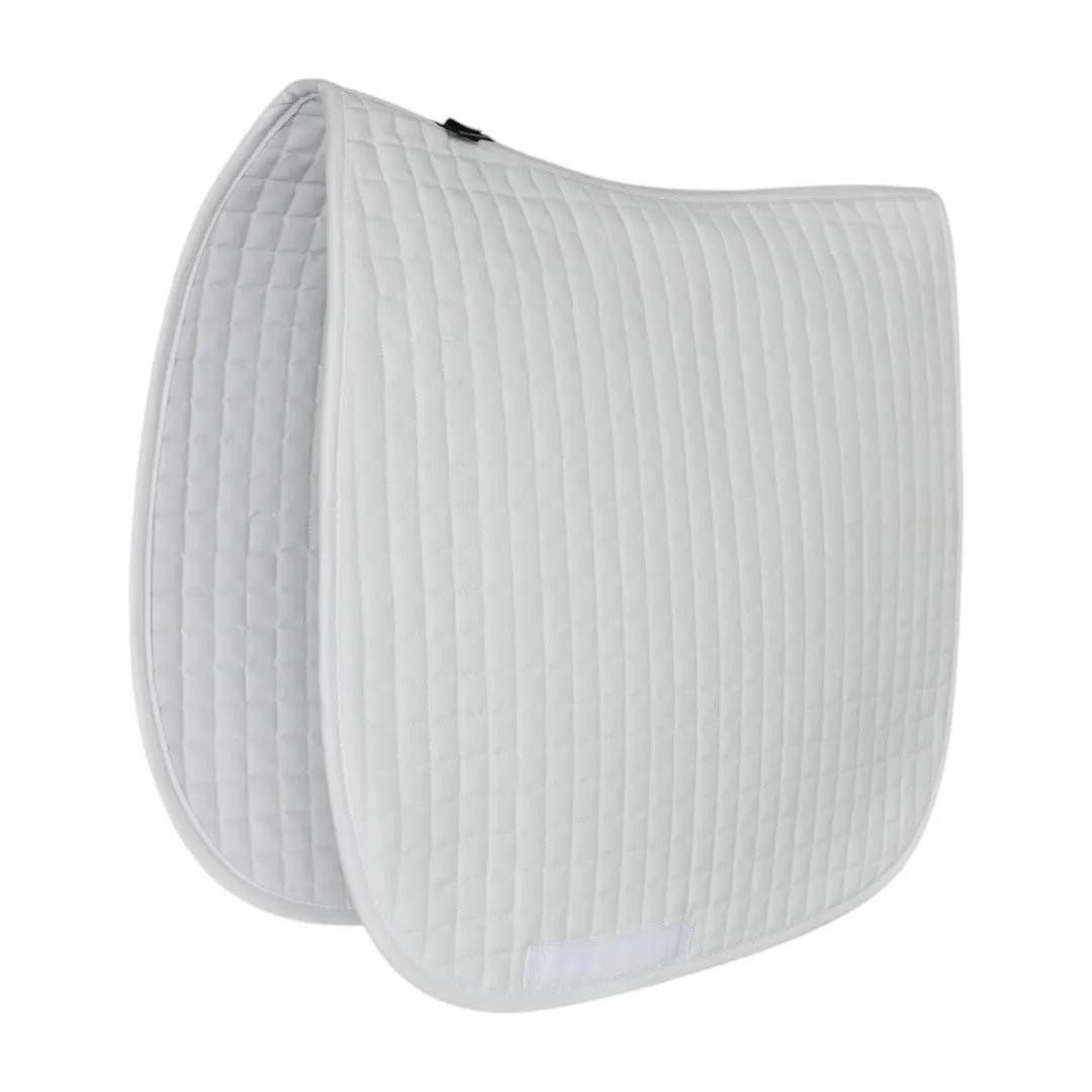 TuffRider Quilted dressuurdekje wit STD gewatteerd