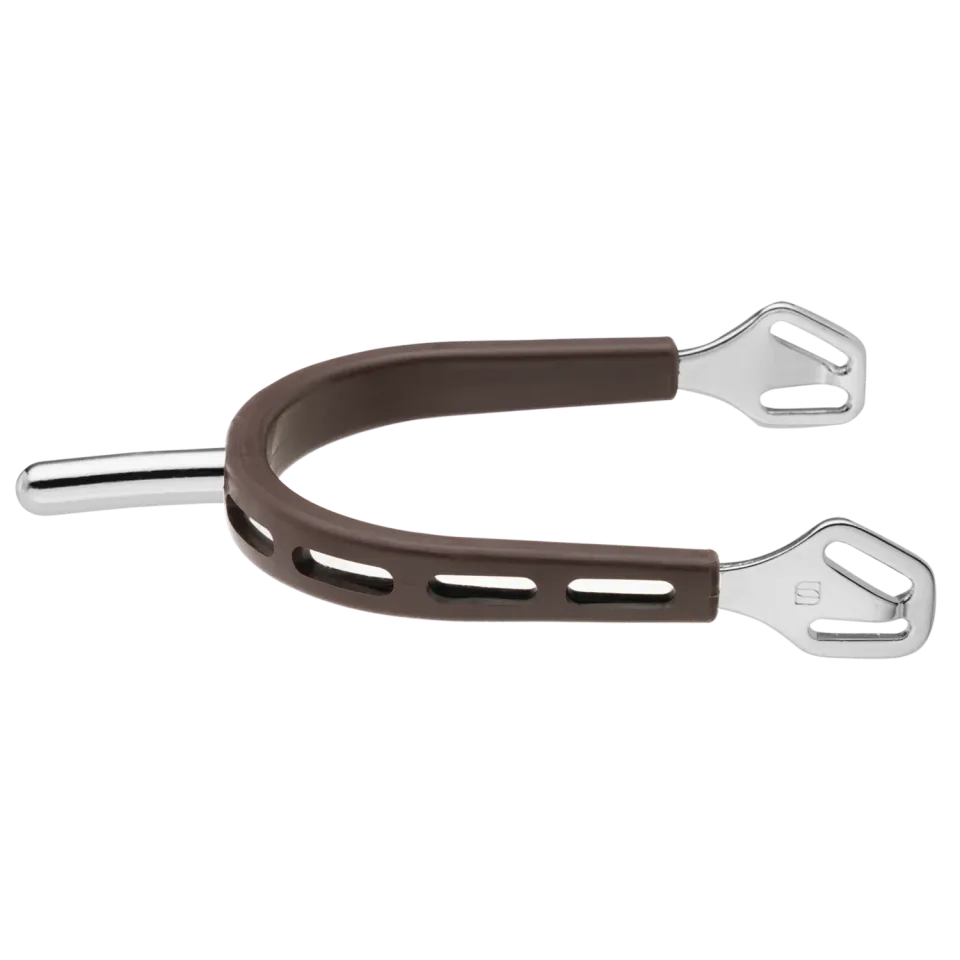 Herm Sprenger Ultra Fit Brown Grip sporen 35 mm