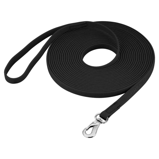 Herm Sprenger Footballgrip Longe 10 m zwart grip