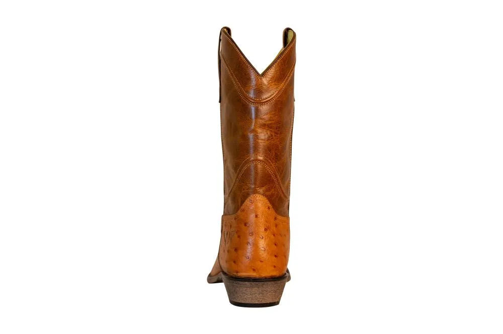 TuffRider Norris westernlaarzen heren leerprint tan