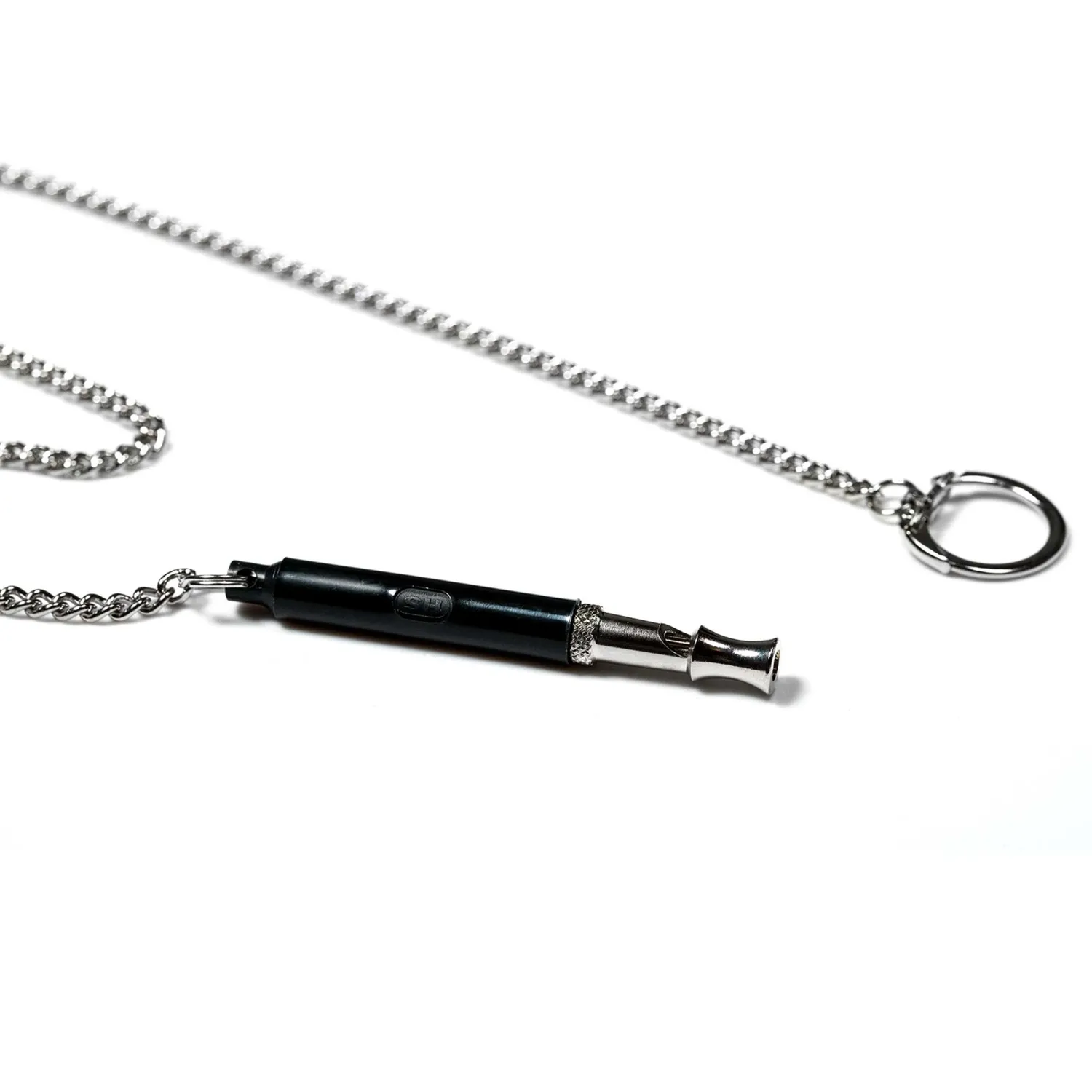 HS Sprenger hondenfluit geruisloos met etui en ketting