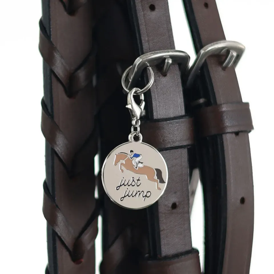 Dapplebay Just Jump hoofdstelbedel one size emaille