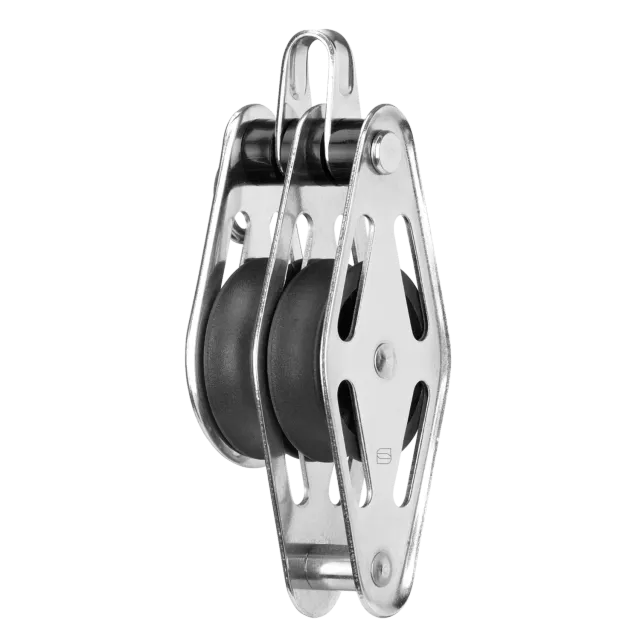Herm Sprenger Glijlagerblok 10 mm 2-rols met hondenfok