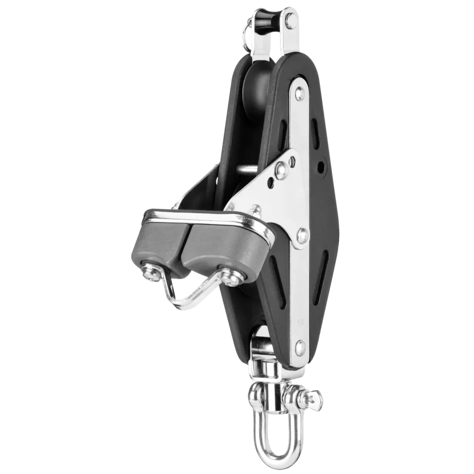 HS Sprenger Grootzeilblok 14 mm dubbel met klem