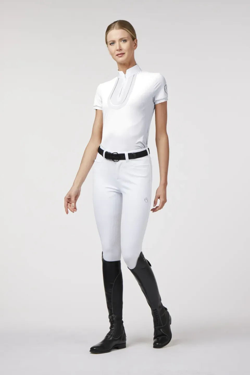 Vestrum Ancona wedstrijdshirt dames korte mouw wit