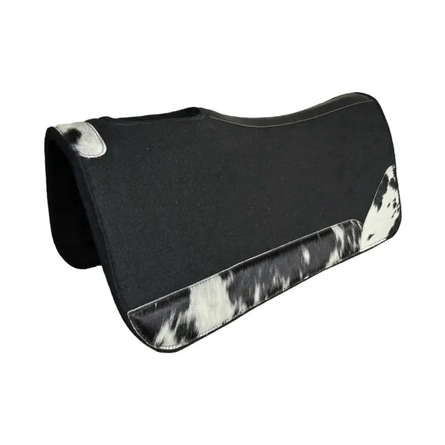 TuffRider Polaris vilten western zadelpad zwart 32x32