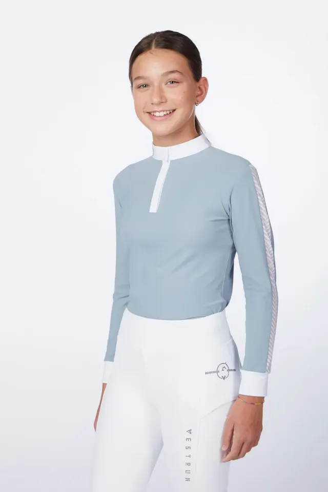 Vestrum Graz wedstrijdblouse meisjes lange mouw