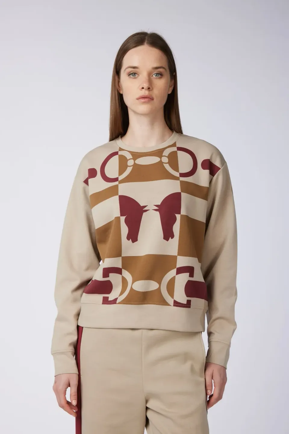 Vestrum Valberg sweatshirt dames katoen oversized