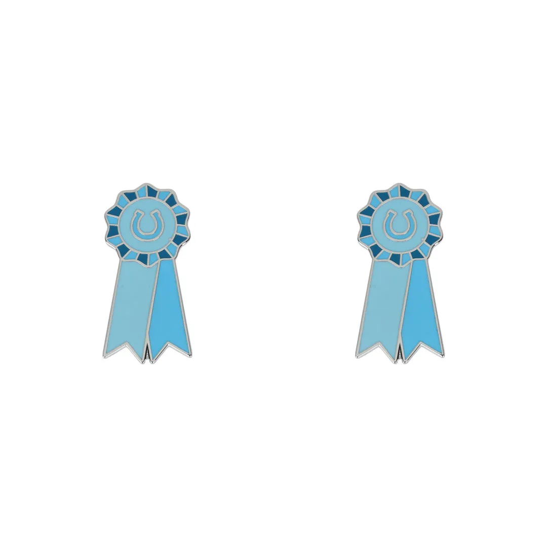 Dapplebay Blue Ribbon startnummer speldjes blauw