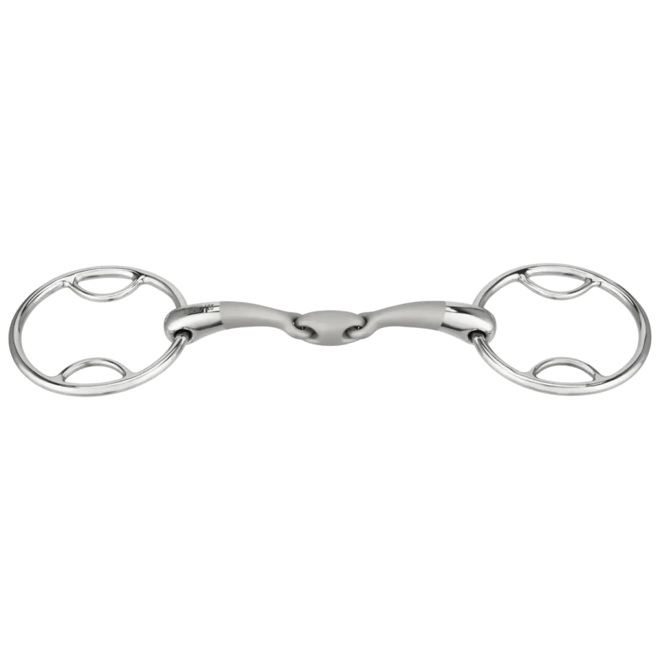 HS Sprenger Satinox bustrens 14 mm dubbel gebroken