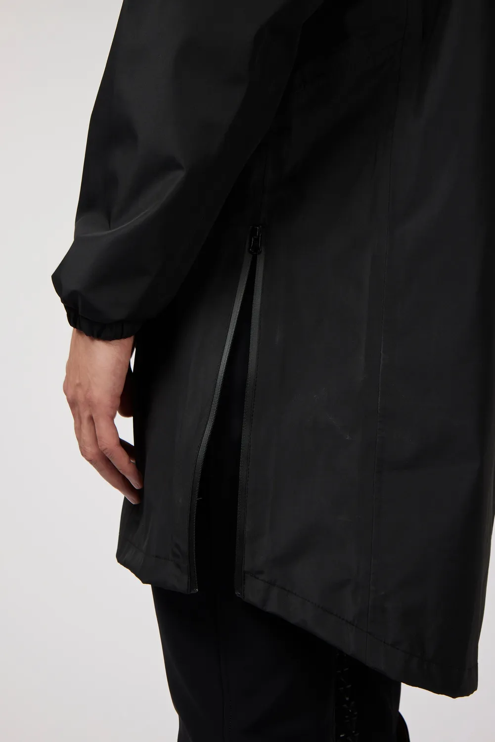 Vestrum Jerez unisex regenjas zwart met capuchon