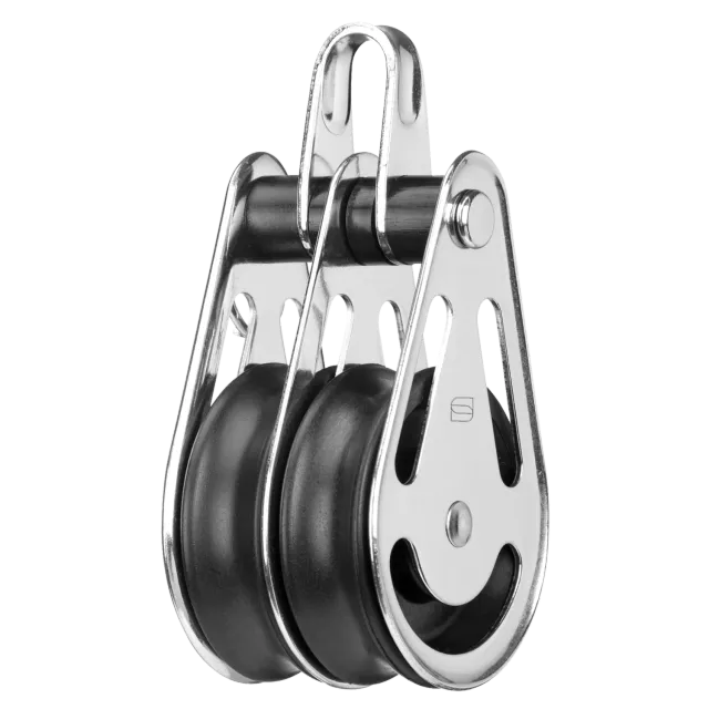 Herm Sprenger glijlager blok 12 mm dubbel met beugel