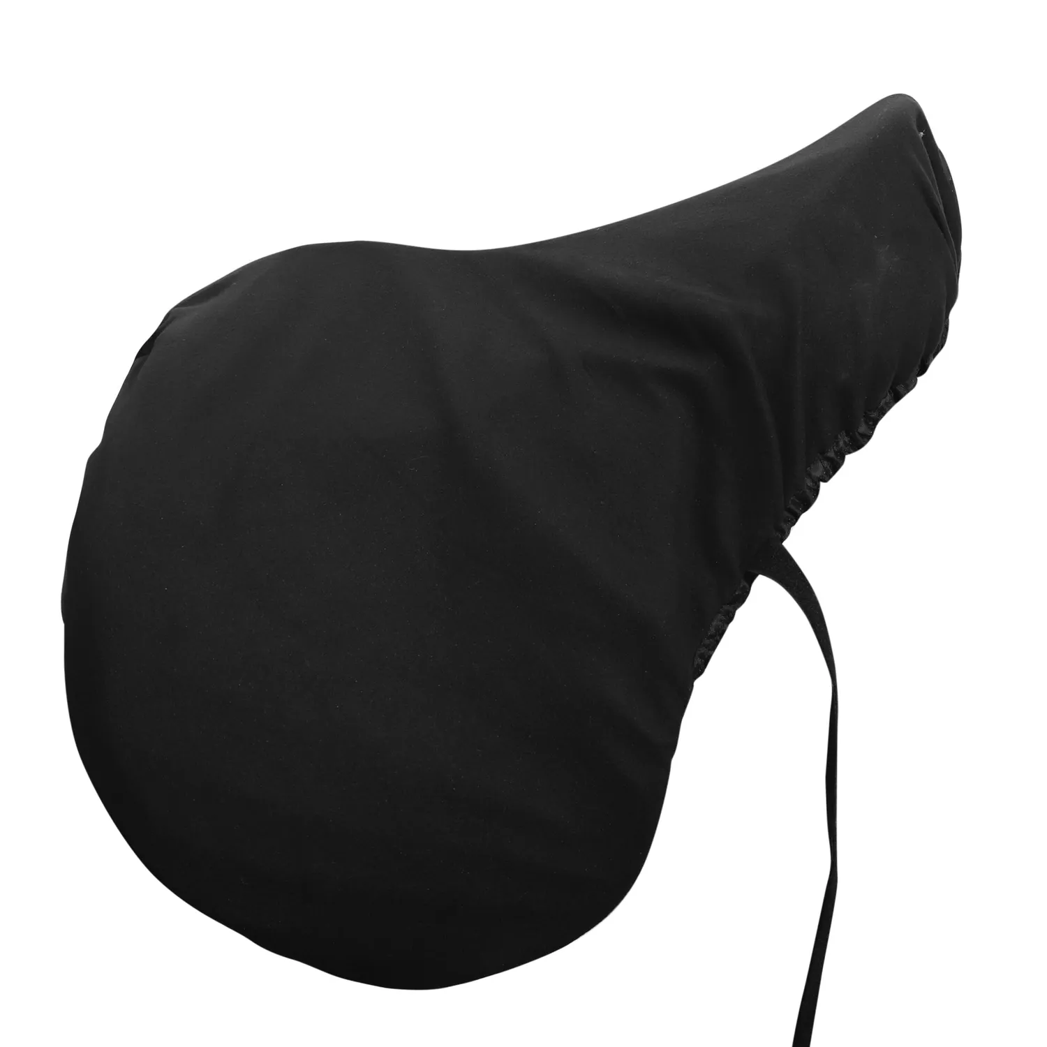 Lettia zadelhoes waterproof zwart STD fleece
