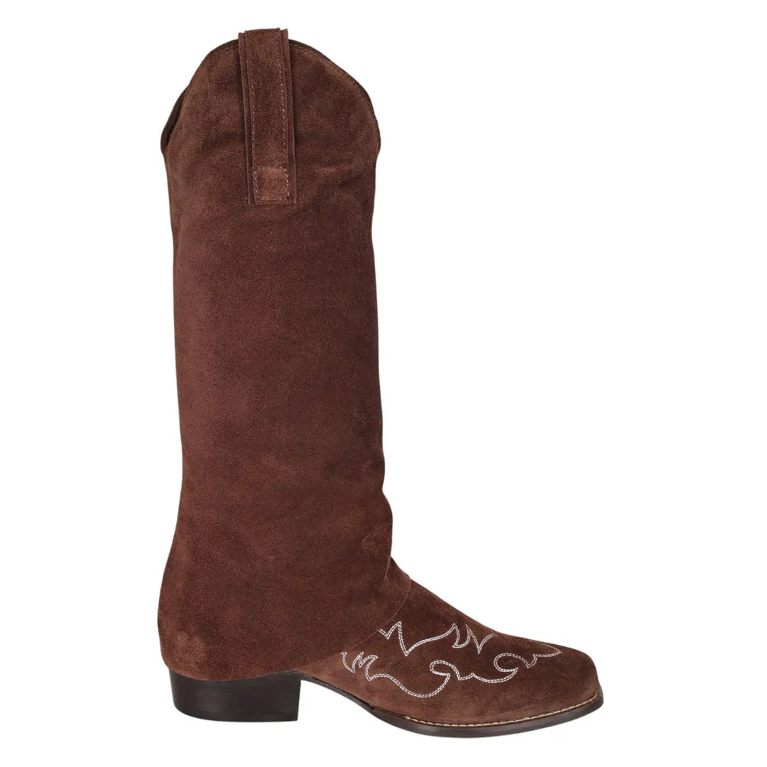 TuffRider Laureate Luxe westernlaarzen suede bruin