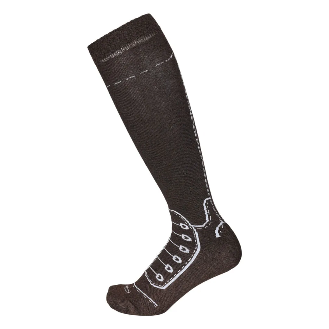 TuffRider Hobby Horse Cotton Competition dames sokken zwart katoen