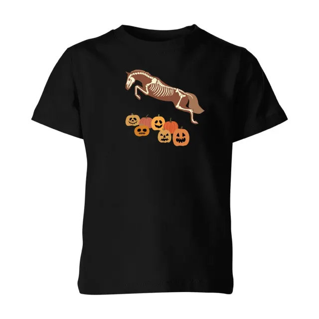 Dapplebay Pumpkin Jumper T-shirt kids zwart katoen