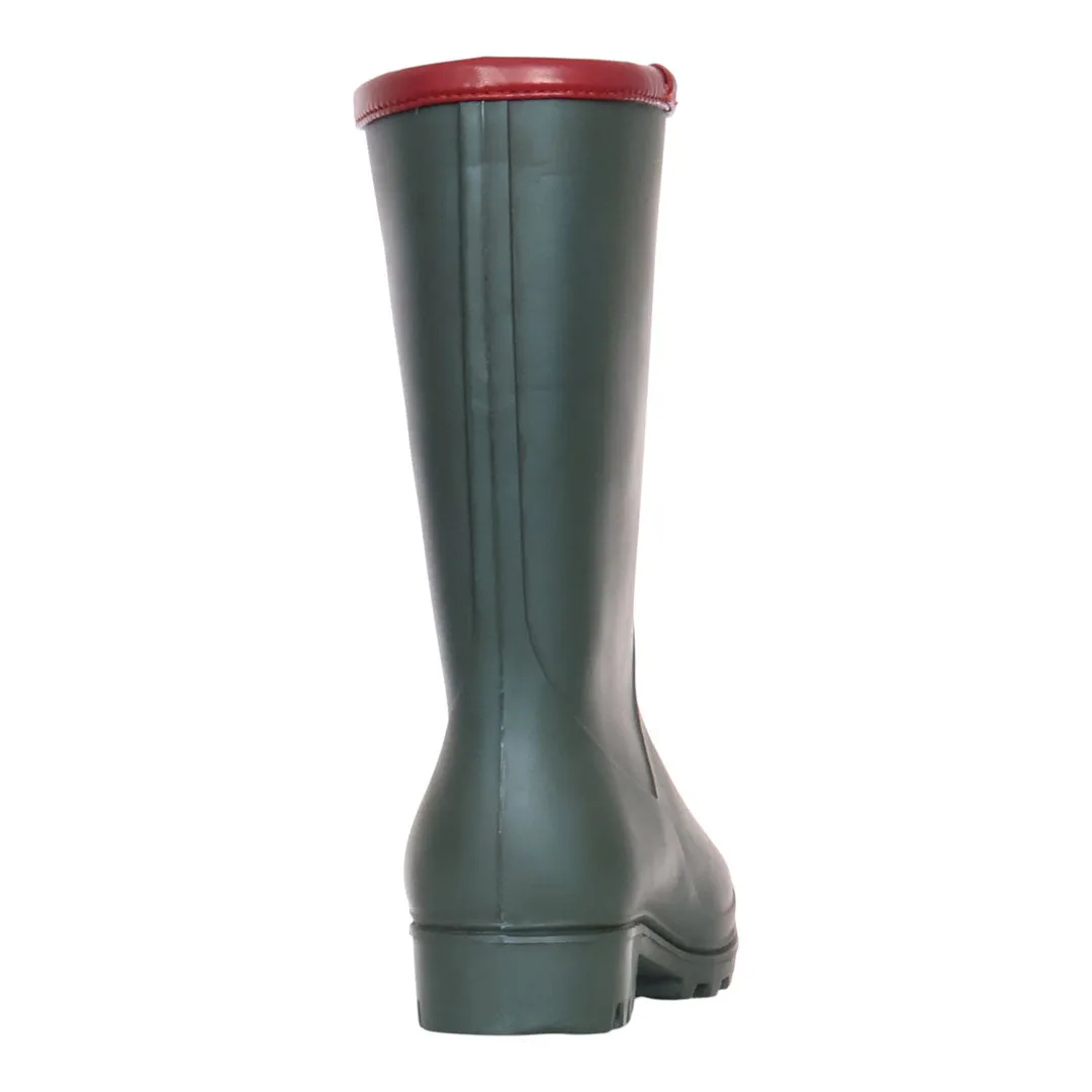 TuffRider BarnMule stallaarzen groen mid calf waterproof
