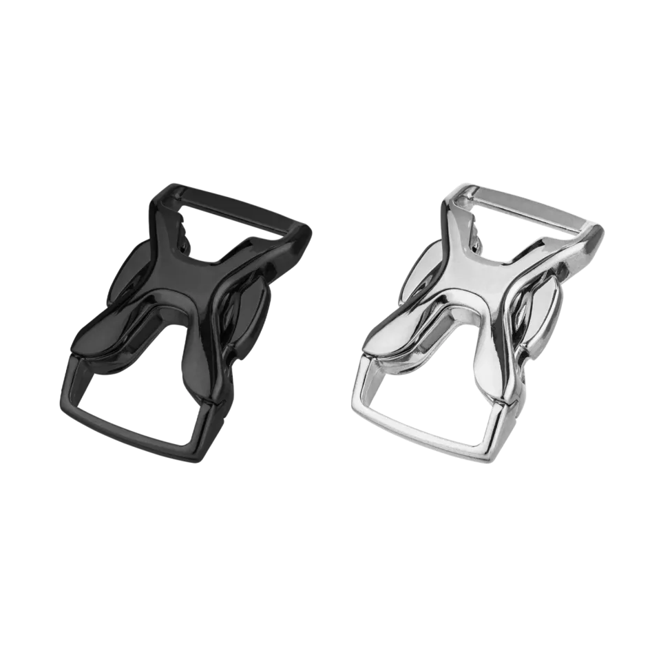 Herm Sprenger XSpyder sluiting 40 mm 16 mm zwart zamak