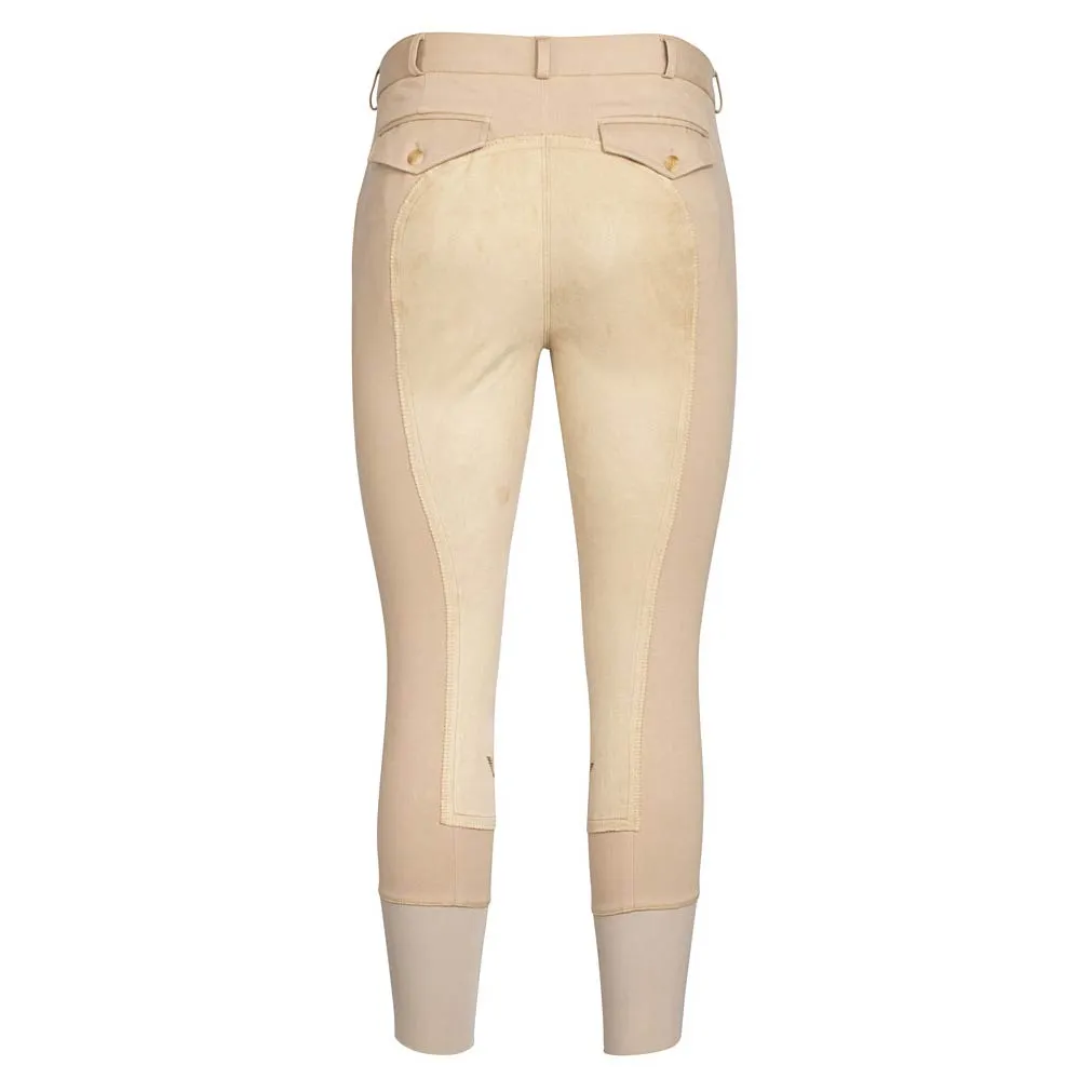 TuffRider Patrol heren rijbroek full seat denim zwart 34