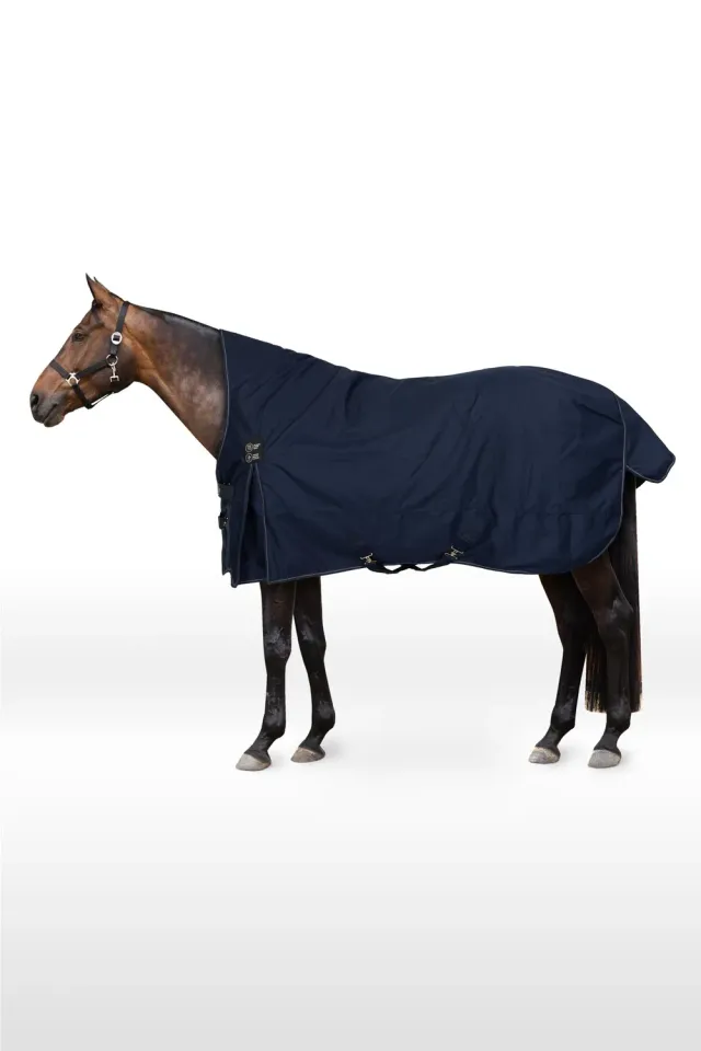 Horze Avalanche 1200D paardendeken 150 g blauw 155