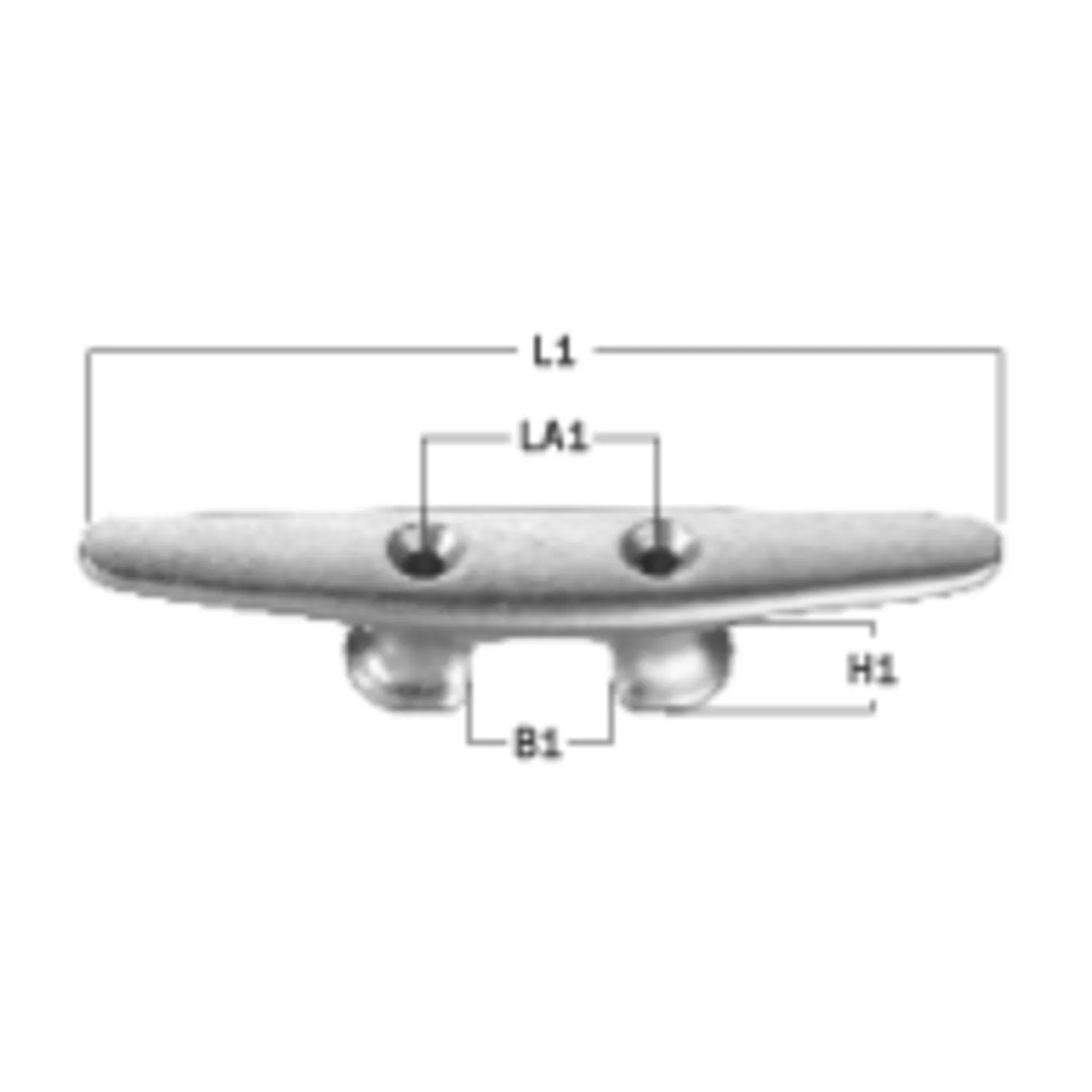 Herm Sprenger Belegkikker Aluminium 2-Gats 125 mm