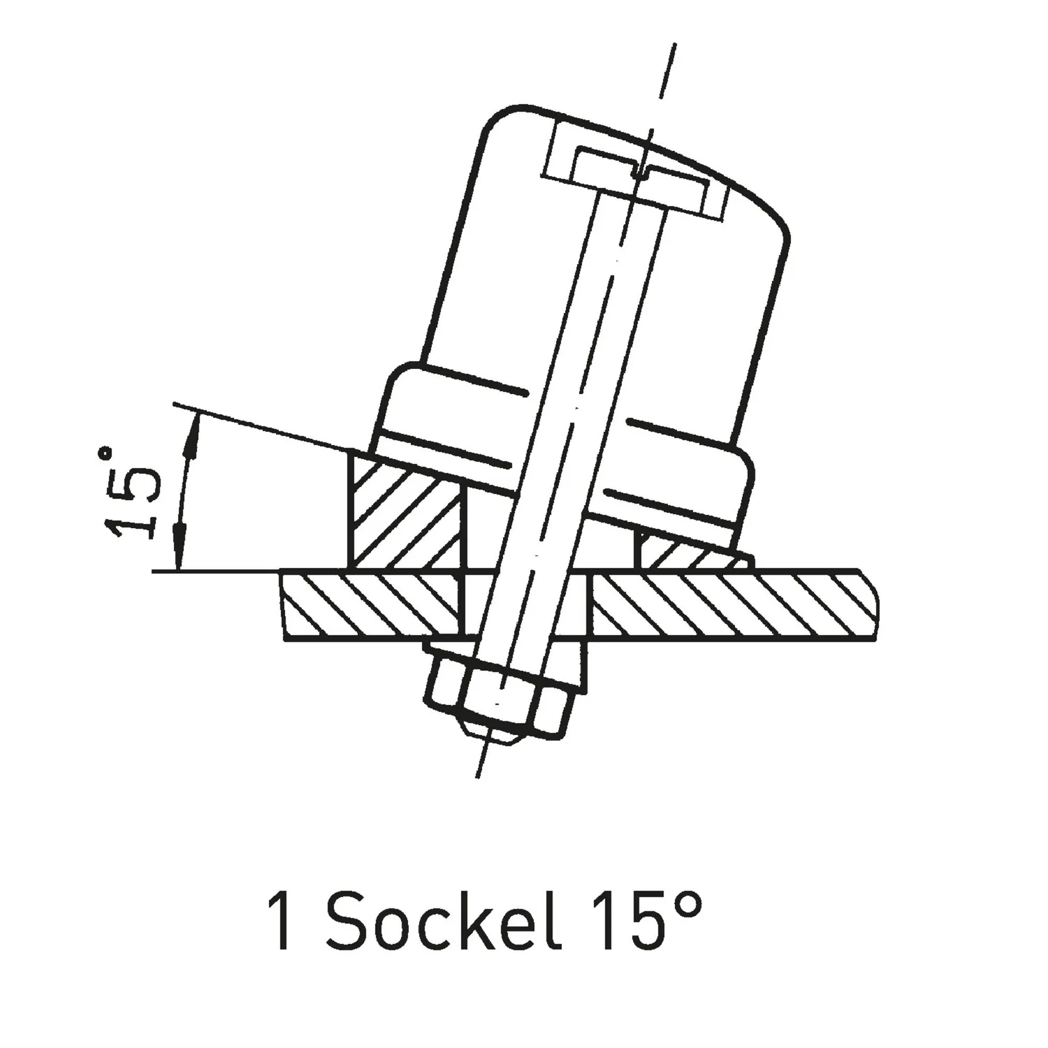 Herm Sprenger kopbeugel Camlan schootklem 3-6 mm beugel