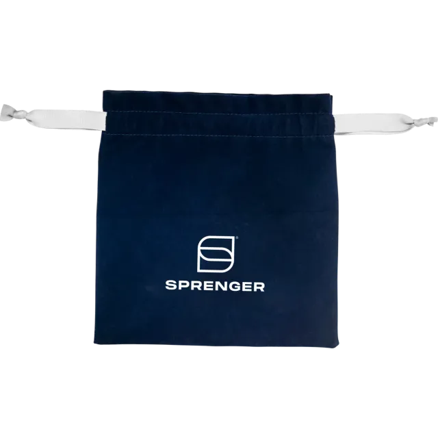 HS Sprenger stijgbeugelbeschermers fluweel donkerblauw