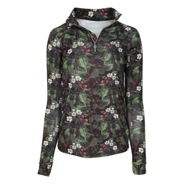 Dapplebay Blackberry Daze rijshirt XXS rits