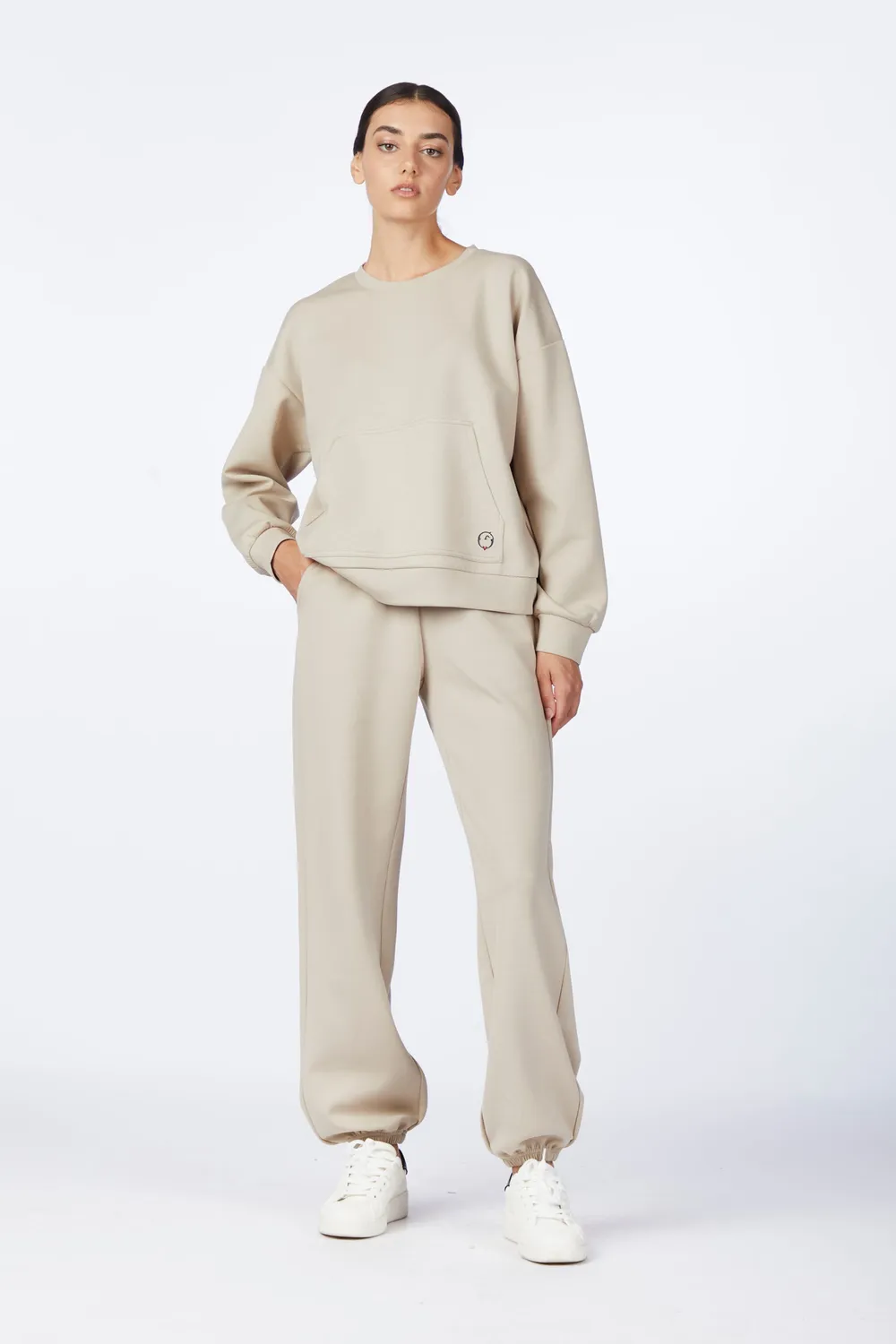 Vestrum Ursa joggingbroek dames katoen fleece elastiek