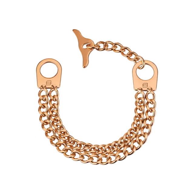 Herm Sprenger Armband Dames 2-Rij Roségoud Staal