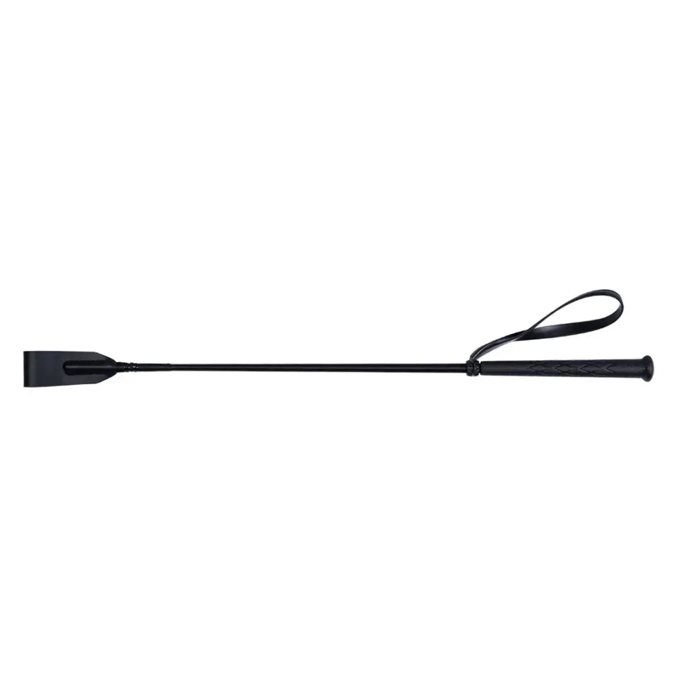 TuffRider rijzweep 66 cm zwart antislip met polslus
