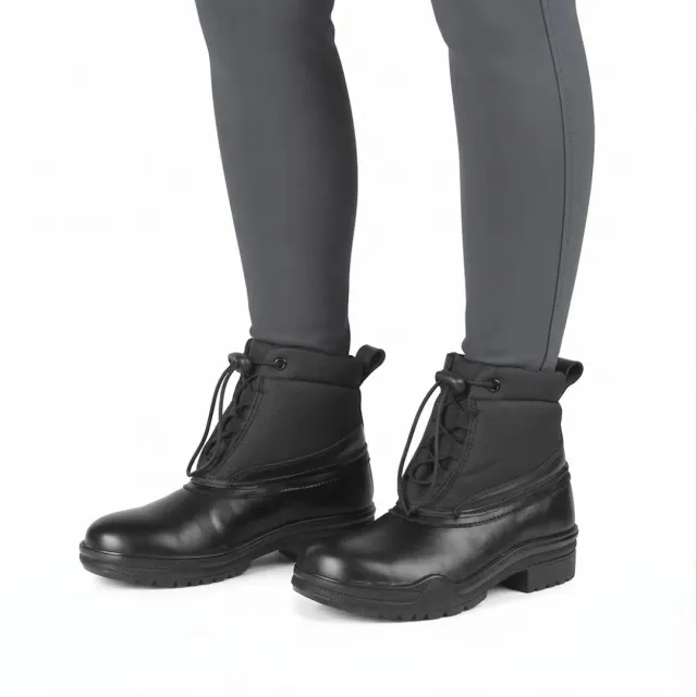TuffRider Winter Trotter kinder jodhpurschoen zwart waterdicht